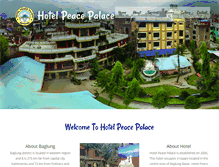 Tablet Screenshot of hotelpeacepalace.com